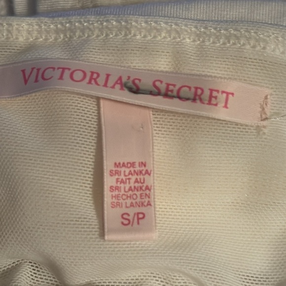 Victoria’s Secret white maxi dress V neck cleavage spaghetti straps Sz S - Picture 5 of 6